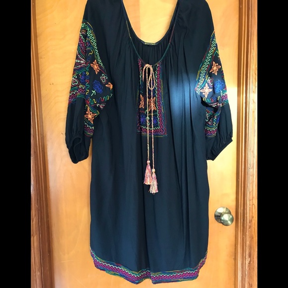 Fiesta dress! Beautiful and colorful! Plus sized - Picture 1 of 7